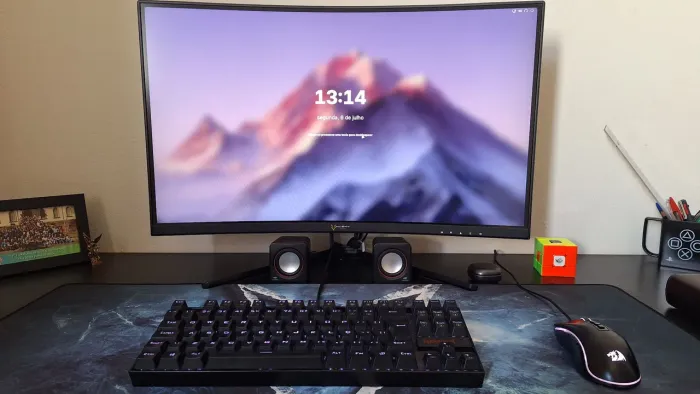 Setup Gamer Completo - PC Ryzen 5 GTX 1660 Super Monitor 27 165Hz Cadeira