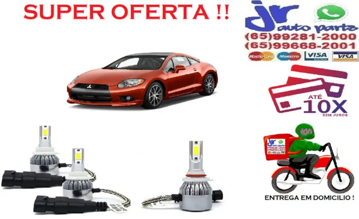 Lampada Ultra LED (Milha)Eclipse 6000K 12V 24V