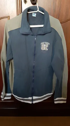 Casaco moleton 100% algodao com capuz tamanho G