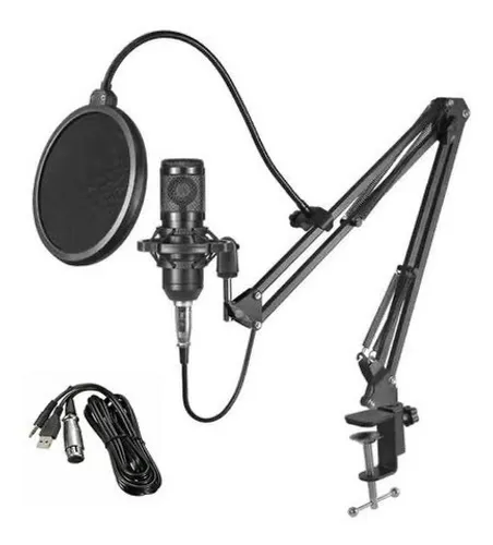 Microfone Condensador Profissional Tomate MT-3501