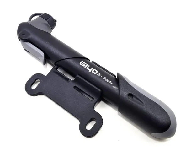 Mini Bomba Portátil Bicicleta Giyo GP-04S Bico Duplo Enche Pneus até 120psi 8896