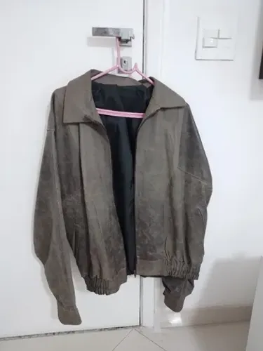 Jaqueta de Couro Masculina