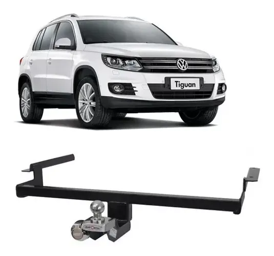 Engate Reboque Volkswagen Tiguan 2010 à 2017 - Removível 