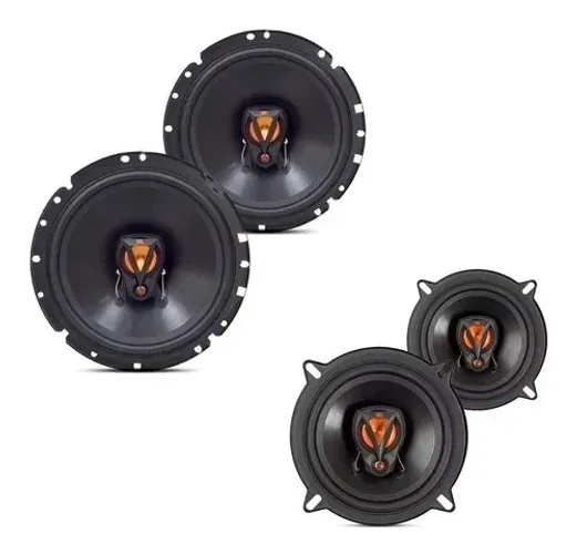 Kit 4 Auto Falante 6 + 5 Pol Jbl Selenium 200 Wrms Triaxial