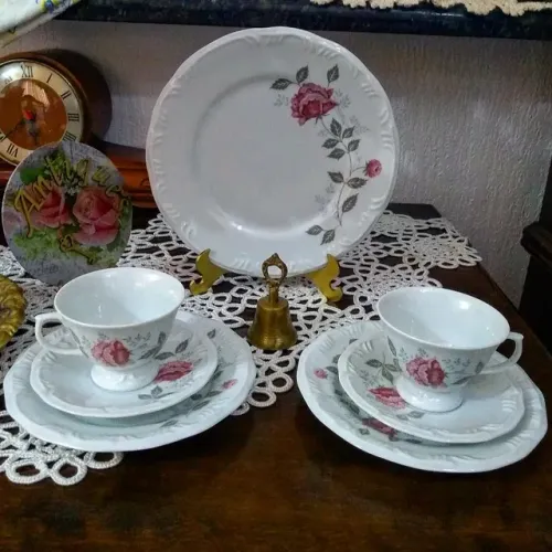 Jogo de Chá Porcelana Schmidt
