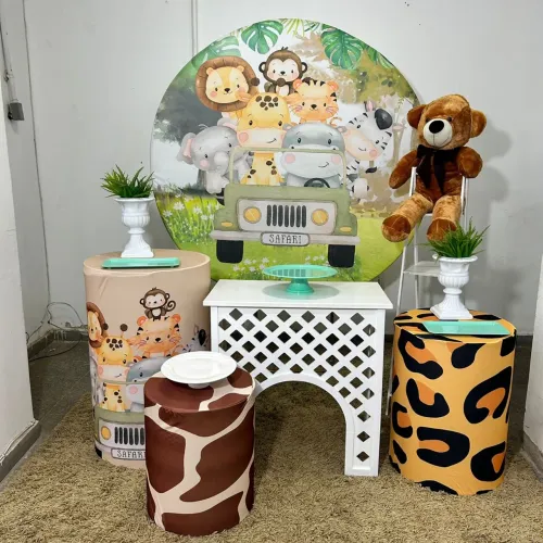 Aluguel dobtema Safari para Festa Infantil