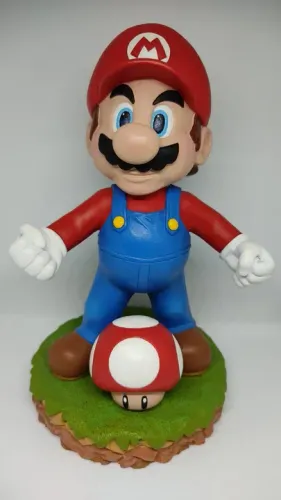 Action figure Boneco Mario e Luigi 1/10 Edição Limitada