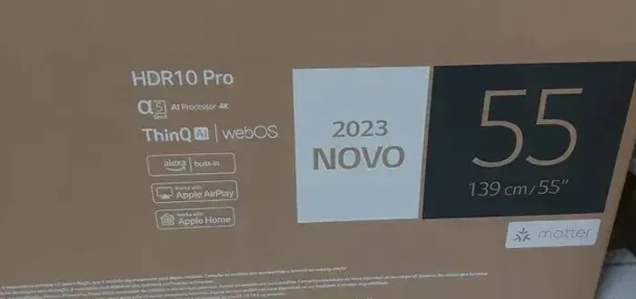 Tv Smart LG 55 polegadas 4k ultra 