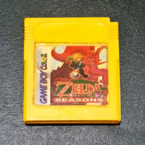 Jogo Legend of Zelda Oracle of Seasons para Game Boy Color