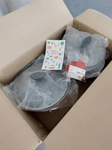 Conjunto de Panelas com Revestimento Cerâmico - Neoflam - Linha Venn (5 peças)