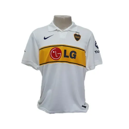 Camisa Boca Júnior Nike Riquelme LG 2009 Futebol Argentino Branca