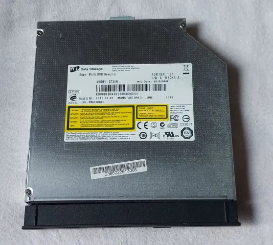 Gravador DVD/RW Notebook Preto