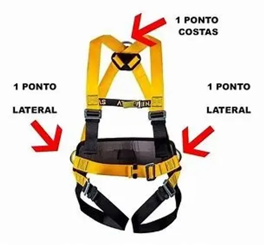 Cinto Paraquedista AT7015 Athos Confort Athenas