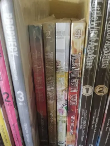 Mangá Uma Vida Imortal - Volumes 1 a 4
