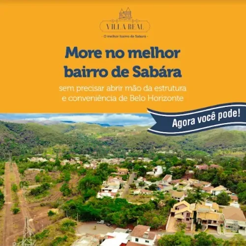 Últimas unidades a venda no Bairro Villa Real em Sabará MG