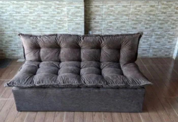 Sofá Cama novo Marrom