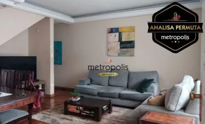 Sobrado à venda, 165 m² por R$ 850.000,00 - Jardim - Santo André/SP