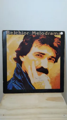 Disco vinil Belchior AUTOGRAFADO Melodrama 1987
