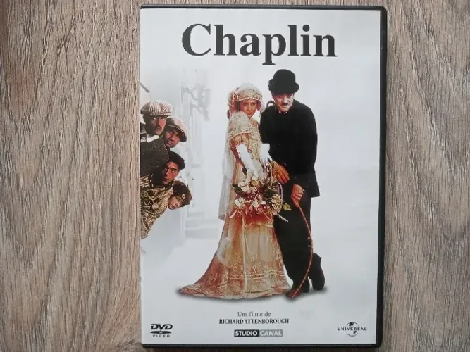 Dvd Chaplin - original.- estado de novo