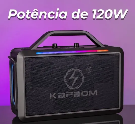 Caixa de som karaoke Kapbon