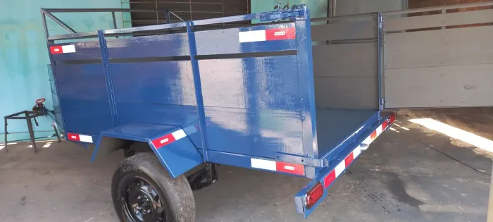 Carretinha 1,25 x 2,05 x 0,70 