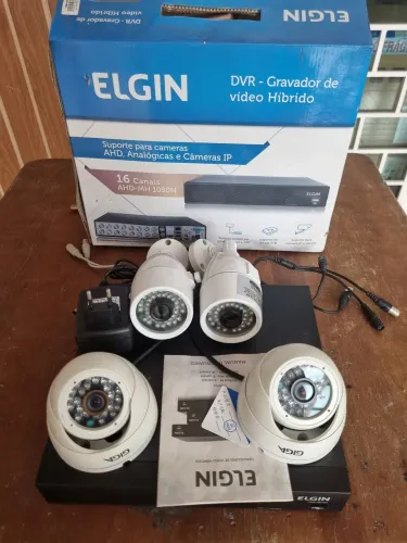 Elgin dvr08 MH - 8 canais com 4 câmeras inclusas