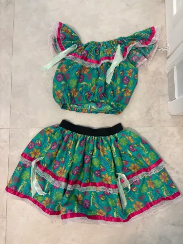 Roupa feminina festa junina - conjunto tamanho PP