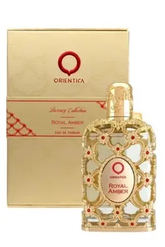 Perfume Feminino árabe Royal Amber 80ML original lacrado 