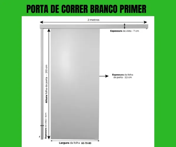 porta de correr para banheiro modelo pb13