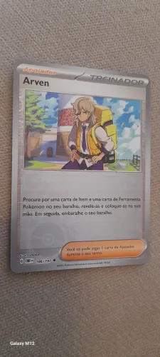 CARTA POKÉMON ARVEN TREINADOR