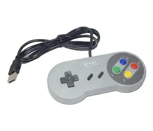 Controle Retro Snes Usb Para Pc - Emulador - Raspbery notebook 