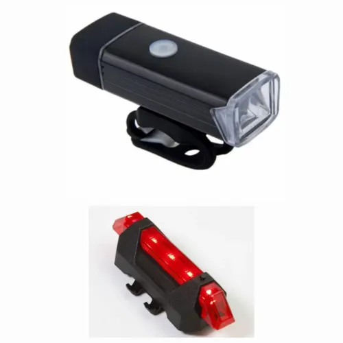 Kit Farol e Lanterna para Bicicleta