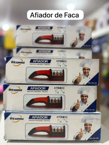 Amolador de Facas Atômico - Afiador de Facas