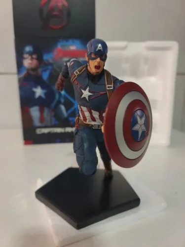 Capitão América iron Studio 1/10