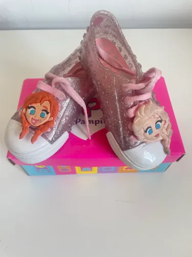 Tênis mini Melissa poli bolha Disney 