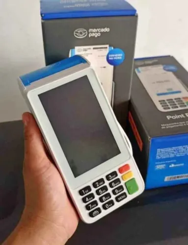 Point Pro 3 Mercado Pago - Conexão 4G e Wi-Fi