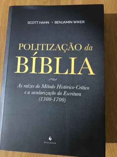 Livro Politização da Bíblia.