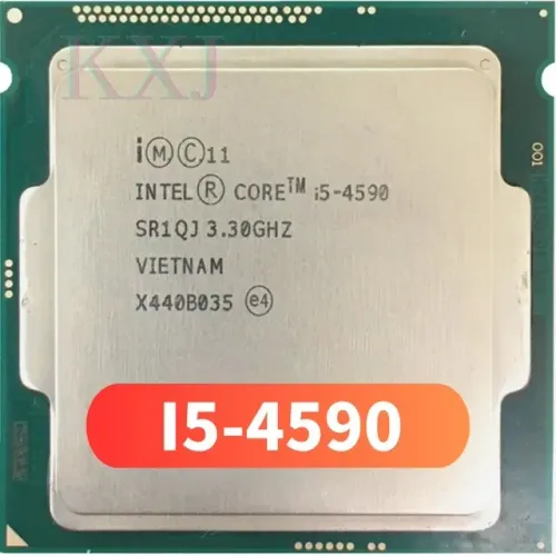 Processador Intel Core i5 4590  3.3 GHz (até 3.7 GHz), LGA 1150, Quarta Geração, Usado