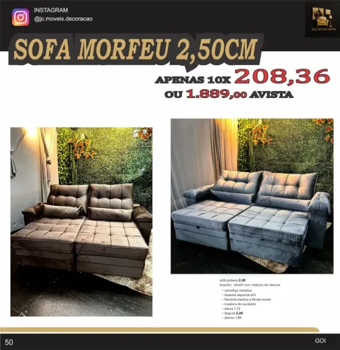 Sofá Morfeu 2,50