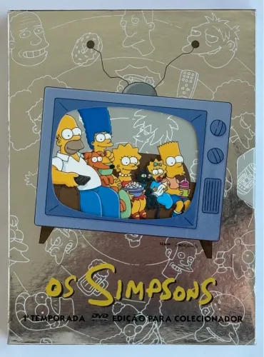 DVD Os Simpsons - 1ª temporada completa (3 discos)