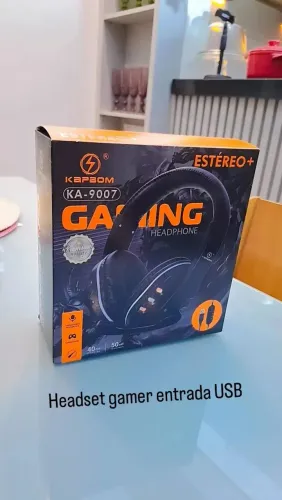 Headset gamer ponta usb