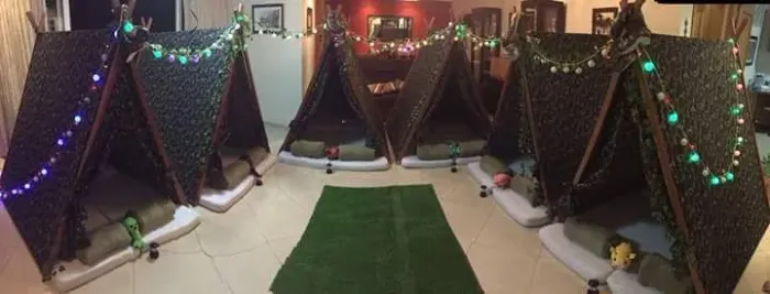 Cabanas / Tendas para Festa do Pijama