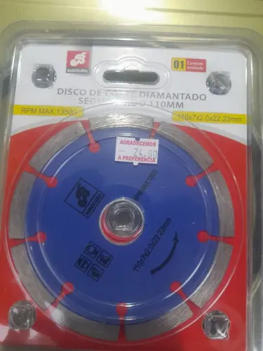 Disco e corte diamantado 