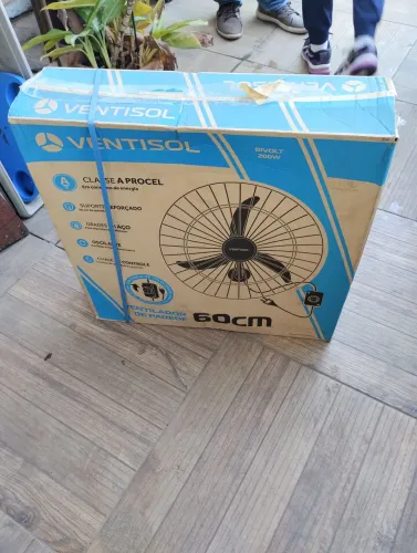 Ventilador de parede Ventisol 60 cm 3 pás 60Hz