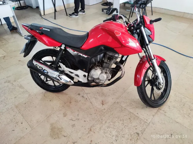 HONDA CG FAN 160 VERMELHA 2019 SHALON MOTOS
