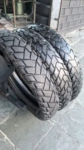 Pneu traseiro para xre , lander , tenere ja deixo montado na moto 