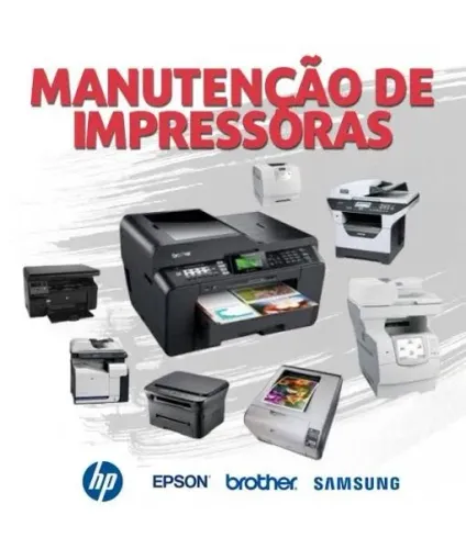 Manutenção de Impressoras - Todas as Marcas!