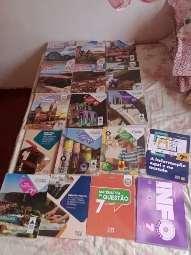 Kit livros 7° ano Formando cidadãos Escola sonho meu.