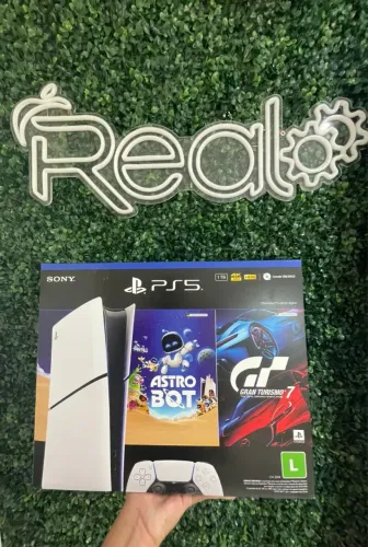 PS5 mídia digital ou física lacrado com nota modelo 2025.