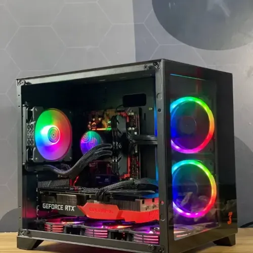 PC Gamer Novo RYZEN 5 + RTX 3060 + 1 ano de garantia e em até 12x